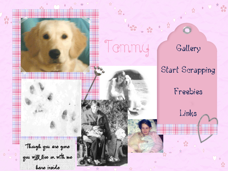 Dog Scrapbooking